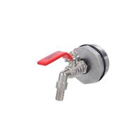 UTHCLO Grifo de Barril de Latón Macizo de 2 Pulgadas con Junta de Sellado para Cubo de 55 Galones Válvula Adaptadora de Tanque Ibc de 3/4 Adecuado para Dispensadores de Agua y Uso