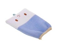 UTHCLO Guantes Para Bebés Toalla De Doble Cara Exfoliante y Limpiador Del Baño Bebés Color Azul
