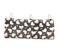 UTHCLO Hamaca para Mascotas Cómoda y Cálida para Hámsters y Ardillas, Nido De Algodón Grueso y Acogedor, Tamaño Pequeño, Adecuado para Invierno y Refugio Seguro De Mascotas Pequeñas