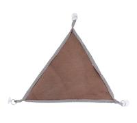UTHCLO Hamaca para Reptiles de Malla Marrón para Gecko E Iguana, 2 Piezas Duraderas y Transpirables, Fácil de Secar para Dormir y Jugar