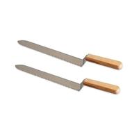 UTHCLO Herramienta Manual para Apicultura Cuchillo Desoperculador en Forma de Z de Acero Inoxidable y Mango de Madera para Colmenas de Abejas