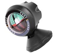 UTHCLO Inclinómetro Digital para Coche y Actividades al Aire Libre, Medidor de Pendiente Portátil de Vidrio y Metal, Herramienta Multiusos para Montar a Caballo, Conducción y Cruceros,