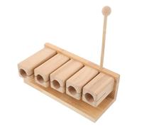 UTHCLO Instrumento de Percusión de Madera Orff Tonos con para Educación Musical Infantil para Yoga y Actividades Montessori Aula y Hogar