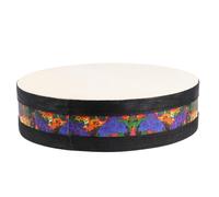 UTHCLO Instrumento de Percusión de Mano de 8 Pulgadas de Madera y Piel de Cabra, Folclórico para Músicos y Aficionados, Adecuado para Actuaciones y Educación Musical