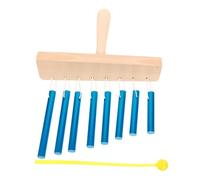 UTHCLO Instrumento de Percusión para Niños con 8 Tonos Diferentes, Carillón de Viento con Tubo de Aluminio Sólido y Mazo para Uso en Casa o Jardín