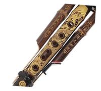 UTHCLO Instrumento de Viento de Bambú Hulusi C Natural Flauta de Doble Profesional para Adultos y Sonido y Resistente al Desgaste