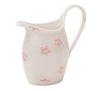 UTHCLO Jarra de Cerámica para Café y Leche de 200ml, Dispensador Blanco Mango Creativo, Fácil de Almacenar y Mantiene la Mesa Limpia para Uso en Restauración