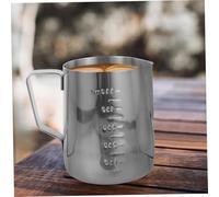 UTHCLO Jarra Espumadora Leche Acero Inoxidable con Mango Ergonómico para Café Latte Profesional y Doméstico Fácil Limpieza Bar Restaurante Café