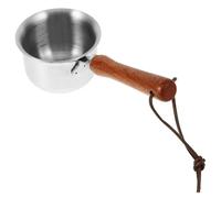 UTHCLO Jarra Medidora de Leche Inoxidable Cremera Pequeña Asa para Café Espresso y Latte Versátil para Salsa y Líquidos Cocina y Bar