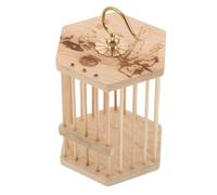 UTHCLO Jaula para Grillos Pequeña de Bambú Caja de Observación para Insectos Portátil Hábitat Ventilado para Mascotas y Terrario Versátil para y Fácil Limpieza y Transporte