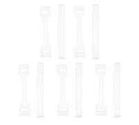 UTHCLO Juego de 100 Mango Plástico Multiusos para Cajas de Cartón Asa de Agarre Práctica y Resistente para Bricolaje Portátil y Duradera para Transporte y Uso Doméstico