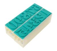 UTHCLO Juego de Sellos Numéricos Reutilizables de Madera Números del 0 al 9, Sello de Fecha para Manualidades, Diario y Uso Escolar, Adecuado para Scrapbooking y Organización de