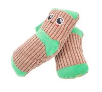 UTHCLO Juguete para Mascotas en Forma de Calcetín de Felpa, 2 Piezas Resistentes para Morder, Adecuado para Reducir la Soledad y Jugar Perros y Gatos