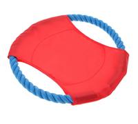 UTHCLO Juguete para Perros Disco Volador Resistente y Portátil de Tejido, Fácil de Agarrar y Llevar, Adecuado para Entrenamiento y Juegos de Búsqueda en Color Aleatorio Varios Estilos