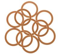 UTHCLO Juntas de Silicona para Botellas Térmicas 10 Piezas Anillos de Sellado Flexibles y Resistentes al Agua Compatibles Tapas de Biberones y Botellas Isotérmicas Accesorios de