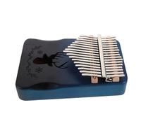 UTHCLO Kalimba de Madera Sólida Teclas Mini Piano Portátil de Pulgar con Sonido Cristalino Instrumento Musical Profesional para Adultos y Principiantes Diseño Compacto y Ligero