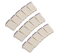 UTHCLO Kit de 15 Microfusibles Automotrices Cuadrados 25A Fusibles para Protección de Circuitos de Vehículos Tamaño Miniatura Material Plástico Resistente al Calor Accesorios para