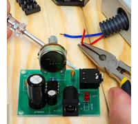 UTHCLO Kit de 2 Placas Amplificadoras de Potencia Lm386 Ultraminiatura bajo Consumo 3-12v Módulo Amplificador de Audio Estéreo para Práctica de Soldadura Electrónica