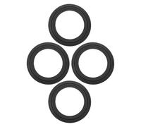 UTHCLO Kit de Reparación de Borde Envolvente para Altavoces de 6,5 Pulgadas, 4 Piezas de Anillo de Tela Doble para Altavoces de Medios y Bajos, Repuesto para Audio de Coche y Uso