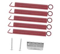 UTHCLO Kit de Resortes de Trémolo y de Puente para Guitarra Eléctrica Estilo St Accesorios de Metal Resistente Fácil Instalación sin Herramientas Genuinas para Sistema Vintage