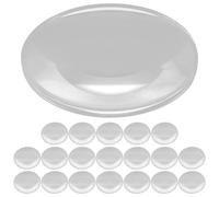 UTHCLO Lentes de Aumento Acrílicos Portátiles de 42mm Diámetro y 7,5mm Grosor para Uso de Mayores, 20 Piezas Ideales para Inspección y Reparación Detallada