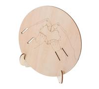 UTHCLO Letrero De Anuncio De Ñiño En Madera Resistente Soporte Para Pulseras, Diseño Grabado Para Identificación Precisa En Sala De Maternidad