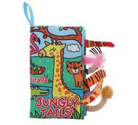 UTHCLO Libro de Tela Interactivo para Ñiño, Juguete Educativo de Felpa, Libro de Cognición Animal Temática de Jirafa, Ligero, Resistente al Desgarro, Adecuado para Educación Temprana