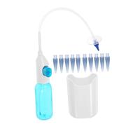 UTHCLO Limpiador De Oídos Manual De Seguro Kit De Limpieza De Cera De Oído Herramienta De Irrigación Para Uso Casa Para Adultos