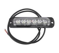 UTHCLO Luz Estroboscópica LED Emergencia Coche Furgoneta Camper 6 LED Aleación de Aluminio Reducción de consumo eléctrico