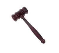 UTHCLO Martillo de Juez de Madera Premium para Juguete Educativo para Desarrollo Infantil Sonido y Duradero Herramienta Práctica para Tribunales Rol