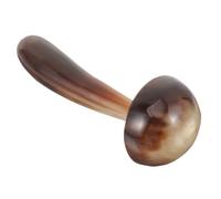 UTHCLO Masajeador De Hongo De Cuerno De Buey Natural De Masaje De Acupresión Puntos De Cuerno Tablero De Guasha Para Masajes El Hogar