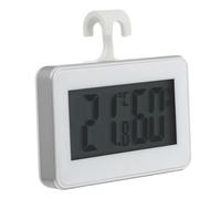UTHCLO Medidor Portátil Digital de Temperatura y Humedad Tamaño Pequeño, Material Abs para Refrigerador y Congelador Adecuado para Uso en Congeladores y Exteriores