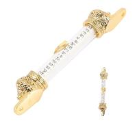 UTHCLO Mezuzá Judía De Metal para Puerta del Hogar, Diseño Religioso Antiguo, Tamaño Compacto, Decoración Lateral Delicada, Protección Espiritual para Casa