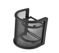 UTHCLO Mic Shield U-shaped Microphone Windproof Cover Double Layer Noise Reduction Filter Protector For Recording And Streaming
