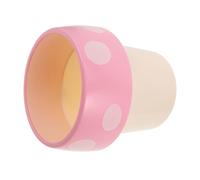 UTHCLO Mini Mushroom Desktop Trash Can Sin Tapa Organizador Multifuncional para Escritorio Cubo Pequeño para Basura Porta Lápices y Maceta Decorativa para Hogar Oficina