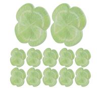 UTHCLO Notas Adhesivas 20 Hojas Diseño de Trébol de Cuatro Hojas para Estudiantes y Oficina Papel Resistente y Colores Primaverales para Recordatorios y Mensajes