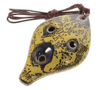 UTHCLO Ocarina Principiante Diseño Instrumento Musical Portátil Para Niño Niña y Amantes Música Para Práctica y Regalo Educativo
