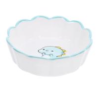 UTHCLO Organizador de Escritorio Dinosaurio de Cerámica para Clips y Chinchetas Compacto y Pesado Portapapeles y Accesorios de Papelería para Oficina y Hogar