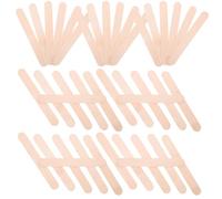 UTHCLO Palitos Gigantes de Madera Natural para Manualidades 200X25X16 MM 100 Unidades sin Acabado Palitos Decorativos para Arte Mezcla de Pintura y Etiquetado de Plantas Seguros y