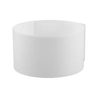 UTHCLO Panel Difusor de Luz LED Flexible Blanco Semimate 122X7 CM Lámina Difusora para Tira de Luz LED Cubierta Delgada de 05 MM para Iluminación Residencial y Comercial