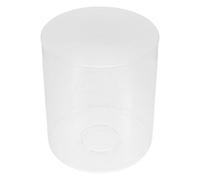 UTHCLO Pantalla Cilíndrica de Vidrio Transparente 150x200mm para Lámpara E27, Cubierta Resistente al Calor, Repuesto para Lámparas Colgantes Mesa, Difusor de Luz Uniforme para Hogar