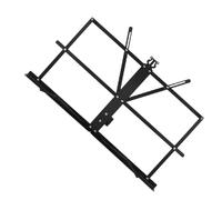 UTHCLO para Partituras Portátil Plegable de Sobremesa Soporte para Música y Libros Diseño Compacto y Resistente para Músicos y Estudiantes Color Negro