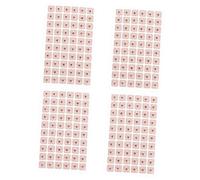 UTHCLO Parches de Acupuntura para Oreja 240 Unidades Kit Semillas Auriculoterapia Amarillo Claro para Masaje y Acupresión Antiestrés Insomnio Cuidado Personal Salud