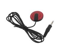 UTHCLO Pastilla de Guitarra Piezoeléctrica Acústica Conector Jack de 3,5 Mm, Mini Tamaño, Compatible Ukelele y Banjo para Grabación y Actuaciones en Directo