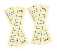 UTHCLO Pegatinas Removibles Para Diapasón De Violín 4 Unidades Transparentes, Guía De Posición De Dedos Para Principiantes, Accesorio Para Aprendizaje y Práctica De Violín