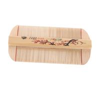 UTHCLO Peine De Bambú Doble Cara Dientes Para Mascotas y Peine Anticaspa y Masajeador De Cabelludo Para Perros Gatos y Cabello Humano Herramienta Tradicional De Cuidado Capilar