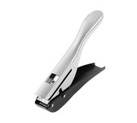 UTHCLO Perforadora de Papel Metal Agujero Único Ergonomica para Oficina Escuela Hogar Resistente Aleación con Depósito de Confeti