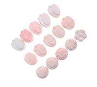 UTHCLO Piedra Mineral de Calcio Forma Banana y UVA 15 Piezas para Masticar Suministros Hogar Varios Estilos Juguetes Masticables Material Piedra Suministros Hogar Varios Estilos para Hámster y Conejo
