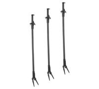 UTHCLO Pinzas para Acuario de Plástico 50 Cm 3 Unidades, Herramienta de Plantación y Limpieza para Plantas Acuáticas, Pinzas Largas Punta Dentada para Mantenimiento y