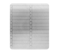 UTHCLO Placa de Almacenamiento de Semillas de Acero Inoxidable Resistente al Agua E Ignífuga, Monedero Metálico Reversible para Frases de Recuperación de 24 Palabras, Copia de Seguridad